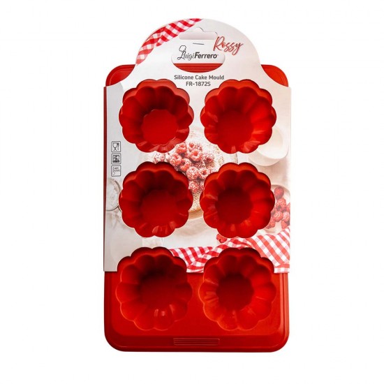 Форма за печене Luigi Ferrero Rossy FR-1872S NEW, 6 броя