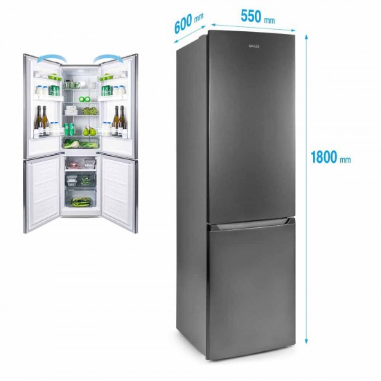 Хладилник Muhler NFC180IE, No Frost, 5 години