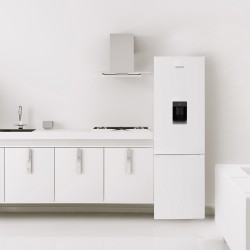 Хладилник Muhler SC180DWE, Dispenser, 5 години