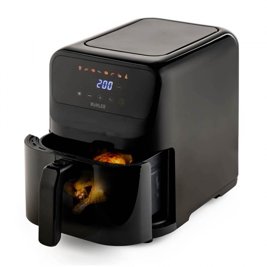 Фритюрник с горещ въздух Muhler MFX-515, 1500W, 5L, LED Фритюрник с горещ въздух Muhler MFX-515, 1500W, 5L, LED