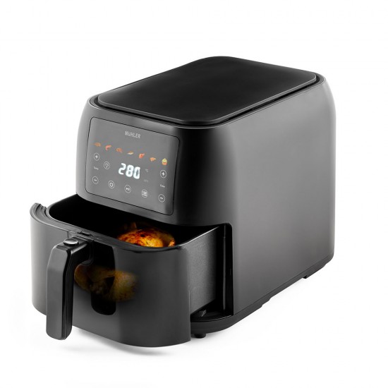Фритюрник с горещ въздух Muhler MFX-815, 1700W, 8L, LED Фритюрник с горещ въздух Muhler MFX-815, 1700W, 8L, LED