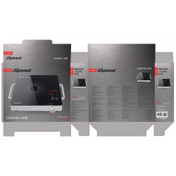 Котлон керамичен Diplomat CS-H2027T, 2000W