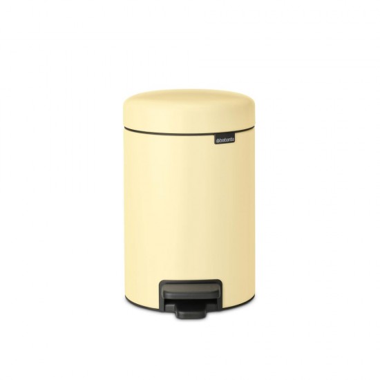 Кош за смет с педал Brabantia NewIcon 3L, Mellow Yellow Кош за смет с педал Brabantia NewIcon 3L, Mellow Yellow