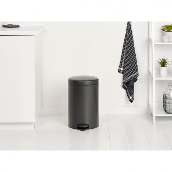 Кош за смет с педал Brabantia NewIcon 20L, Confident Grey