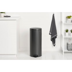 Кош за смет с педал Brabantia NewIcon 30L, Confident Grey