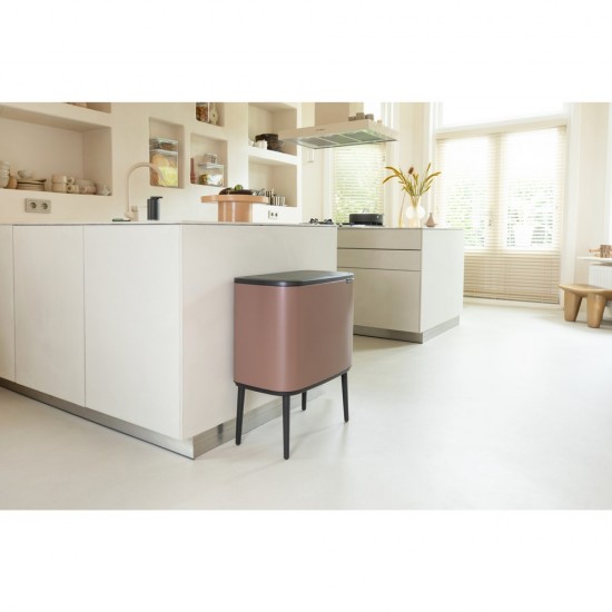 Кош за смет Brabantia Bo Touch 11+23L, Satin Taupe