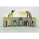 Кош за смет за разделно събиране Brabantia Sort&Go 2x30L, Dark Grey & Jade Green