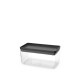Кутия за съхранение на продукти Brabantia Tasty+ Stackable 1.5L, Dark Grey Кутия за съхранение на продукти Brabantia Tasty+ Stackable 1.5L, Dark Grey
