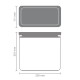 Кутия за съхранение на продукти Brabantia Tasty+ Stackable 3.5L, Dark Grey