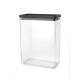 Кутия за съхранение на продукти Brabantia Tasty+ Stackable 5.4L, Dark Grey Кутия за съхранение на продукти Brabantia Tasty+ Stackable 5.4L, Dark Grey