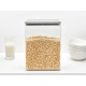 Кутия за съхранение на продукти Brabantia Tasty+ Stackable 5.4L, Light Grey