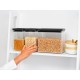 Кутии за съхранение на продукти комплект Brabantia Tasty+ Stackable 2x1.6L+1x3.5L Dark Grey