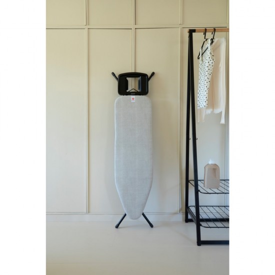Маса за гладене Brabantia B 124x38cm с масивна поставка за ютия, Denim Grey