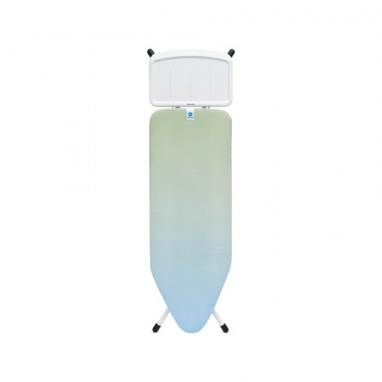 Маса за гладене Brabantia C 124x45cm с поставка за парогенератор, Soothing Sea Маса за гладене Brabantia C 124x45cm с поставка за парогенератор, Soothing Sea