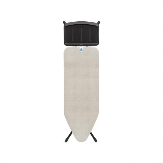 Маса за гладене Brabantia C 124x45cm с поставка за парогенератор, Denim Grey Маса за гладене Brabantia C 124x45cm с поставка за парогенератор, Denim Grey