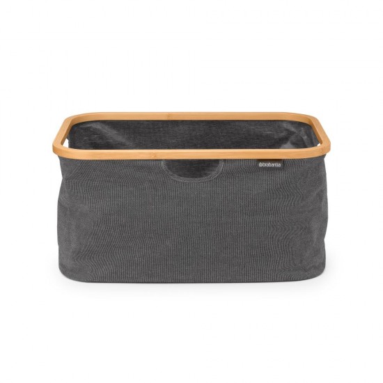 Панер за пране Brabantia Linn 40L, Pepper Black, сгъваем Панер за пране Brabantia Linn 40L, Pepper Black, сгъваем
