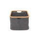 Панер за пране Brabantia Linn 40L, Pepper Black, сгъваем