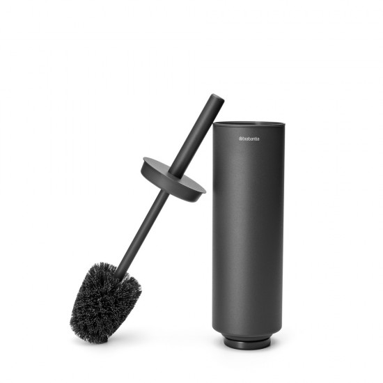 Четка за тоалетна със стойка Brabantia MindSet Mineral Infinite Grey N