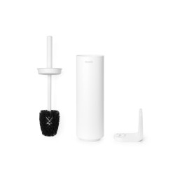 Четка за тоалетна със стойка Brabantia MindSet Mineral Fresh White N