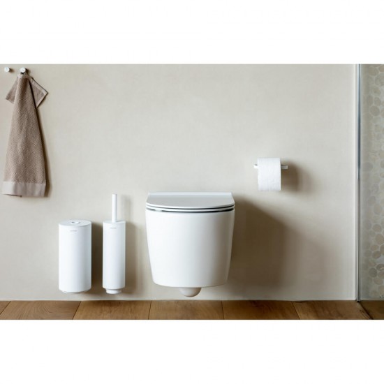 Комплект аксесоари за тоалетна Brabantia MindSet Mineral Fresh White N 3 части