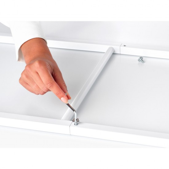 Многофункционална закачалка за дрехи Brabantia Linn White