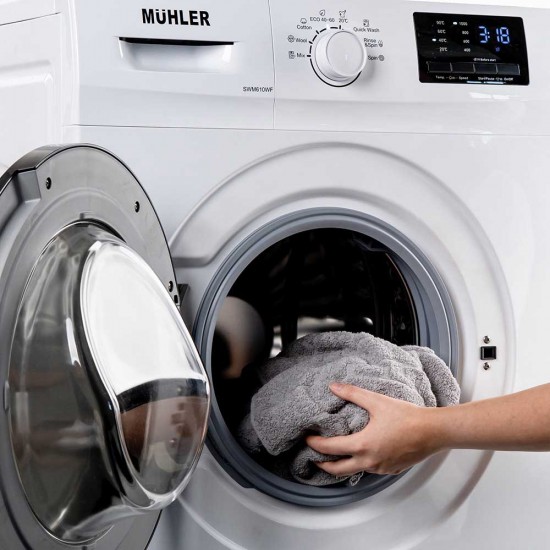 Пералня Muhler SWM610WЕ, клас E, 6kg, 1000rpm, 5 години Пералня Muhler SWM610WЕ, клас E, 6kg, 1000rpm, 5 години