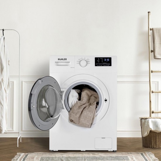 Пералня Muhler SWM610WЕ, клас E, 6kg, 1000rpm, 5 години Пералня Muhler SWM610WЕ, клас E, 6kg, 1000rpm, 5 години