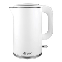 Кана електрическа VOX WK-4401, 1.7L, бял, двустенна, BPA free