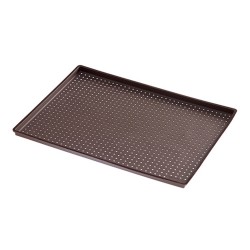 Тава перфорирана за печене на хрупкава пица Lekue 40x30xH1.2cm