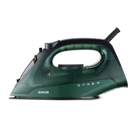 Парна ютия Muhler SI-2520C, 2400W, керамично покритие Парна ютия Muhler SI-2520C, 2400W, керамично покритие