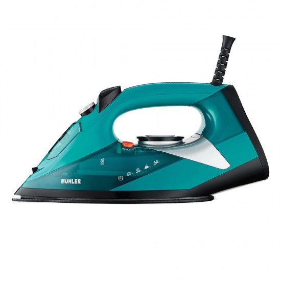 Парна ютия Muhler SI-2730C, 2600W, керамично покритие Парна ютия Muhler SI-2730C, 2600W, керамично покритие