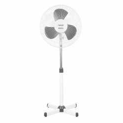 Вентилатор на стойка 16'' Perfect FM-3221, 40W, бяло-сиво