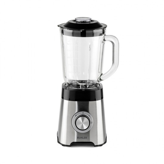 Блендер Muhler MB-555SG, 500W, 1.5 л, стъклена кана Блендер Muhler MB-555SG, 500W, 1.5 л, стъклена кана