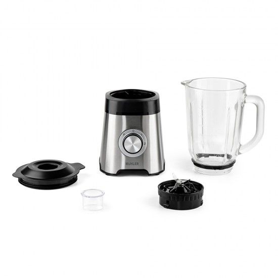 Блендер Muhler MB-555SG, 500W, 1.5 л, стъклена кана Блендер Muhler MB-555SG, 500W, 1.5 л, стъклена кана