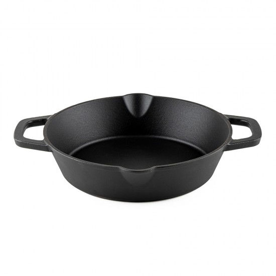 Тиган с ръкохватки Luigi Ferrero Tika FR-3527 35x27x6.4 cm, 2.6 L, чугун Тиган с ръкохватки Luigi Ferrero Tika FR-3527 35x27x6.4 cm, 2.6 L, чугун
