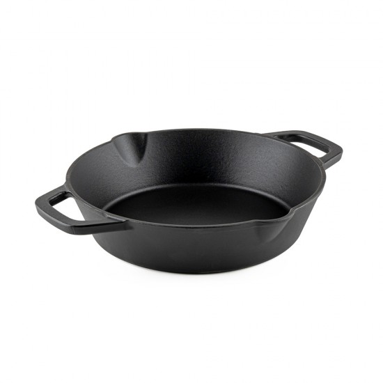 Тиган с ръкохватки Luigi Ferrero Tika FR-3527 35x27x6.4 cm, 2.6 L, чугун Тиган с ръкохватки Luigi Ferrero Tika FR-3527 35x27x6.4 cm, 2.6 L, чугун