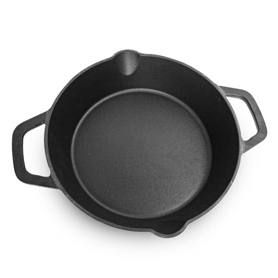 Тиган с ръкохватки Luigi Ferrero Tika FR-3527 35x27x6.4 cm, 2.6 L, чугун Тиган с ръкохватки Luigi Ferrero Tika FR-3527 35x27x6.4 cm, 2.6 L, чугун