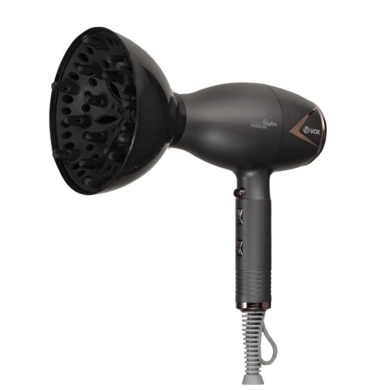 Сешоар VOX HT 8776, 1800W, AC мотор, йонизация, концентратор и дифузер Сешоар VOX HT 8776, 1800W, AC мотор, йонизация, концентратор и дифузер