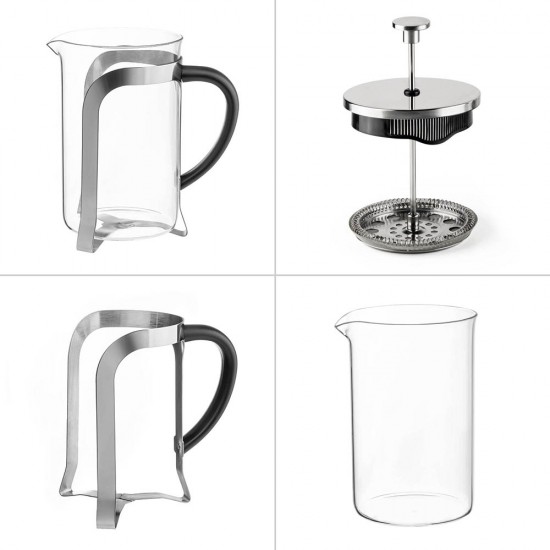 Преса за кафе и чай френска Luigi Ferrero Coffeina FR-8083Т 800ml Преса за кафе и чай френска Luigi Ferrero Coffeina FR-8083Т 800ml
