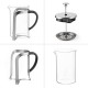 Преса за кафе и чай френска Luigi Ferrero Coffeina FR-8083Т 800ml Преса за кафе и чай френска Luigi Ferrero Coffeina FR-8083Т 800ml