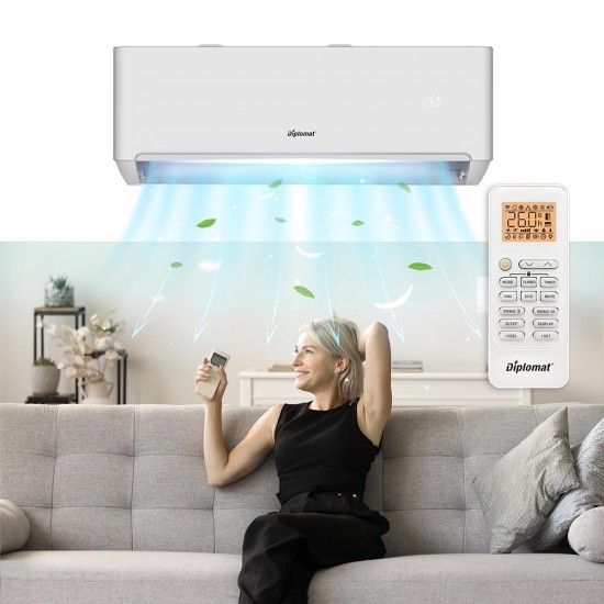 Климатик Инверторен DIPLOMAT DAW-240X Smart Winter Климатик Инверторен DIPLOMAT DAW-240X Smart Winter