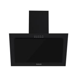 Абсорбатор Muhler AMK-885D-B,  декоративен, черен, стъклен, 209.6 м ³/ч, 47W