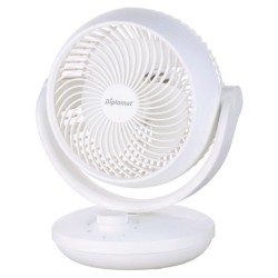 Вентилатор настолен 8'' Diplomat DFX-636, 50W, 3D циркулация, механично управление