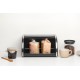 Кутия за хляб Brabantia Roll Top, Matt Black, средна