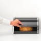 Кутия за хляб Brabantia Roll Top, Matt Black, средна