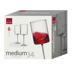 Чаша за вино Rona Medium 6945 340ml, 6 броя