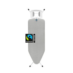 Маса за гладене Brabantia C 124x45cm с масивна поставка за ютия, Metallised