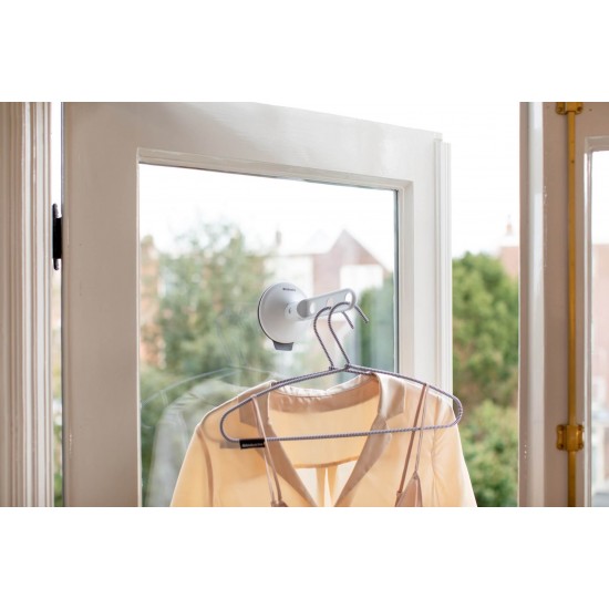 Закачалка за дрехи с вакуум Brabantia Light Grey