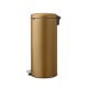 Кош за смет с педал Brabantia NewIcon 30L, Warm Brass
