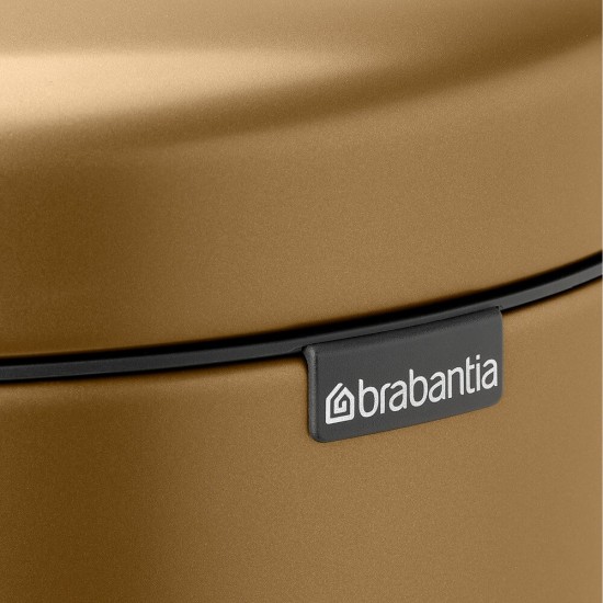 Кош за смет с педал Brabantia NewIcon 30L, Warm Brass
